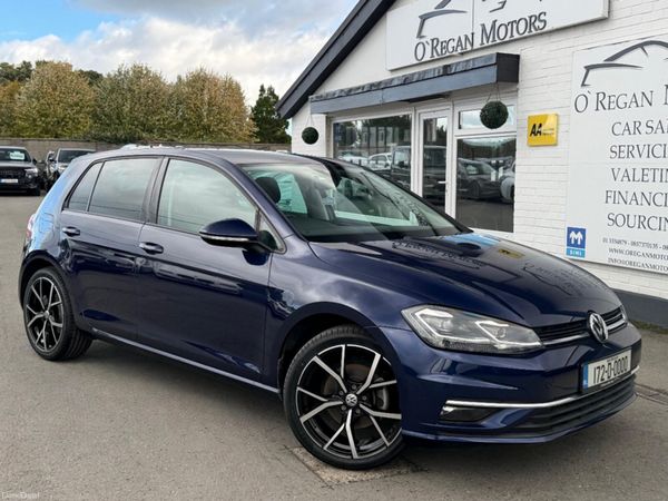 Volkswagen Golf Hatchback, Petrol, 2017, Blue