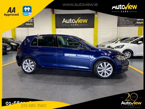 Volkswagen Golf Hatchback, Petrol, 2018, Blue