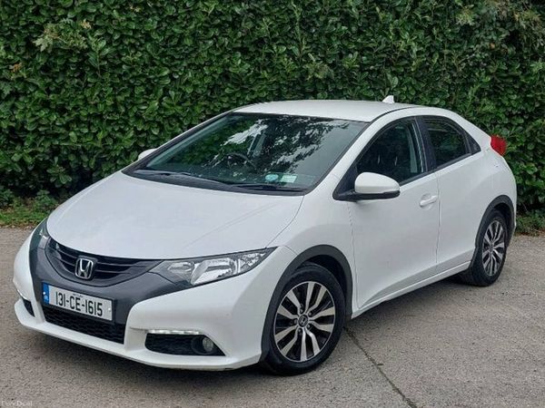 Honda Civic Hatchback, Diesel, 2013, White