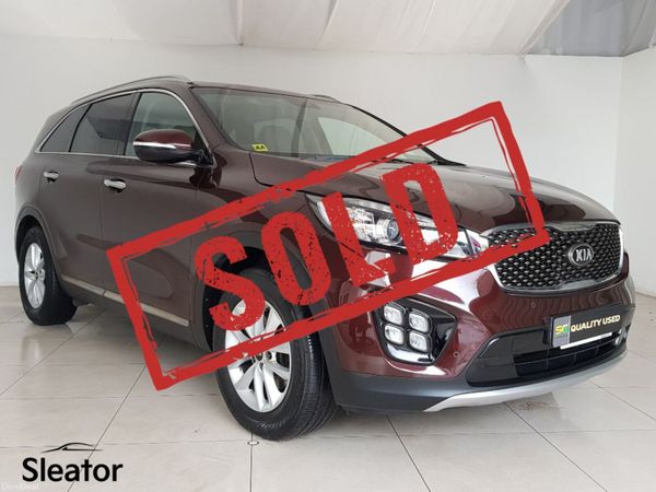 Kia Sorento Estate, Diesel, 2017, Red
