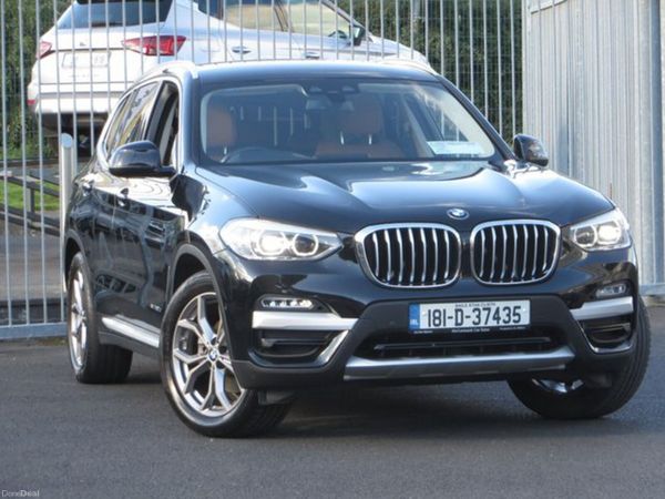 BMW X3 Estate, Diesel, 2018, Black