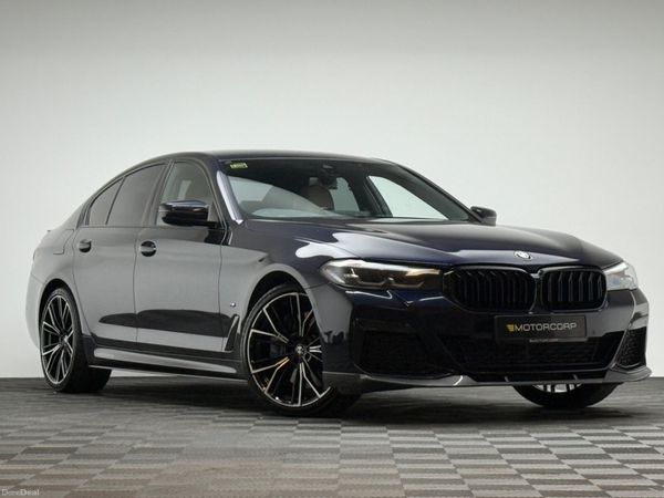 BMW 5-Series Saloon, Diesel, 2022, Black