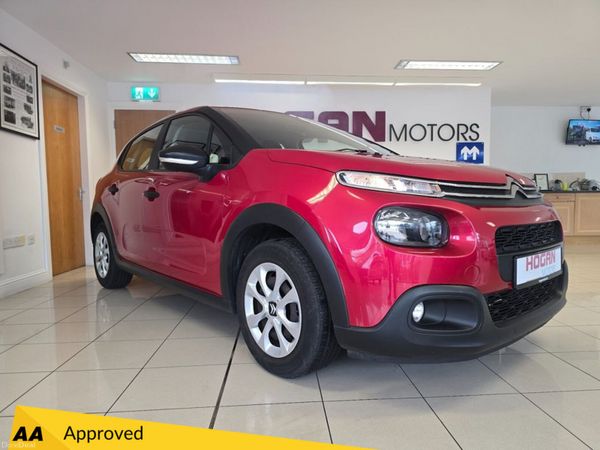 Citroen C3 Hatchback, Petrol, 2018, Red