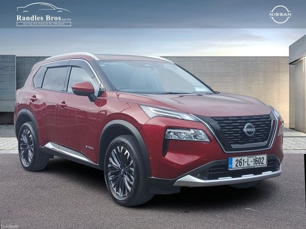 Nissan X-Trail SUV, Petrol Hybrid, 2026, Red