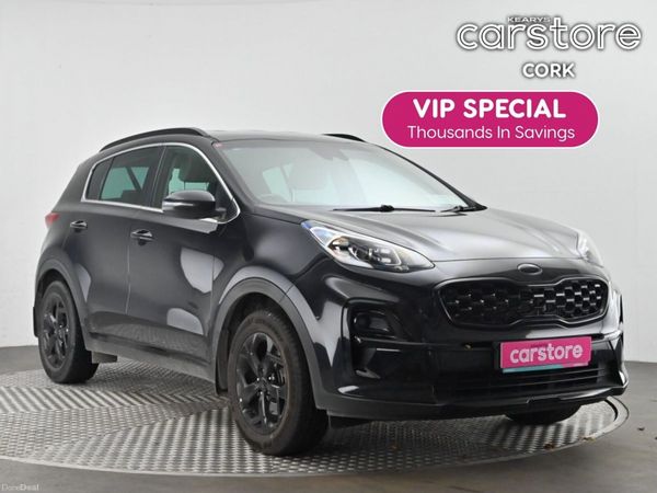 Kia Sportage SUV, Diesel Hybrid, 2021, Black