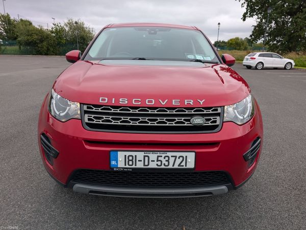 Land Rover Discovery Sport SUV, Diesel, 2018, Red