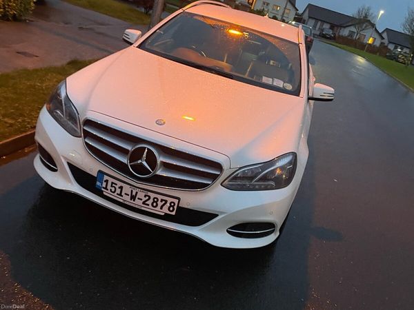 Mercedes-Benz E-Class Estate, Diesel Hybrid, 2015, White