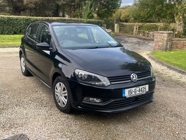 Volkswagen Polo Hatchback, Petrol, 2015, Black