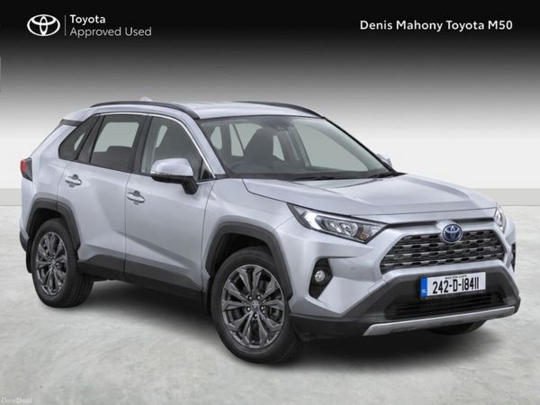 Toyota RAV4 SUV, Petrol Hybrid, 2024, Silver