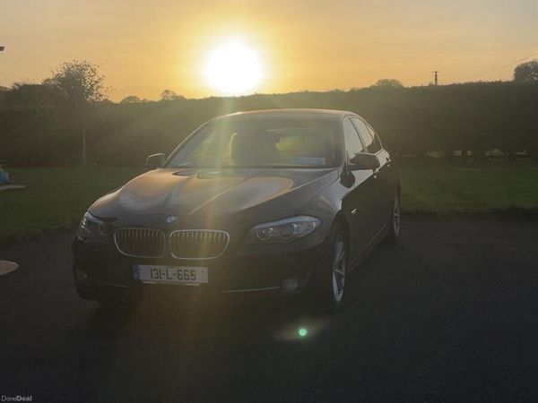BMW 5-Series Saloon, Diesel, 2013, Black