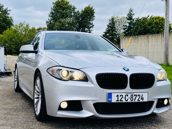 BMW 5-Series Saloon, Diesel, 2012, Silver