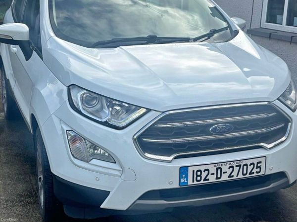 Ford EcoSport SUV, Petrol, 2018, White
