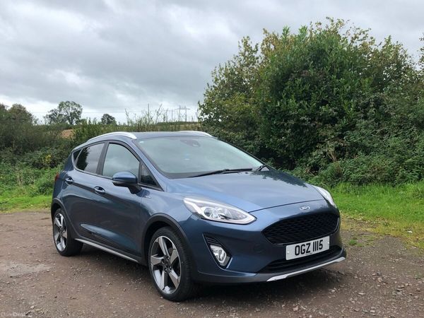 Ford Fiesta Hatchback, Petrol, 2019, Blue