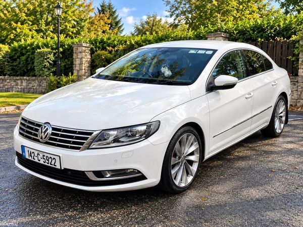 Volkswagen CC Coupe, Diesel, 2014, White