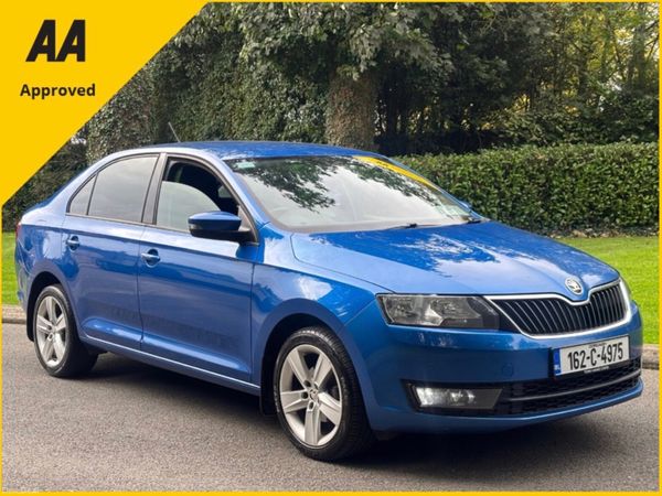 Skoda Rapid Saloon, Petrol, 2016, Blue