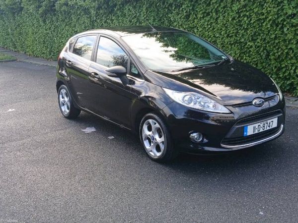 Ford Fiesta Hatchback, Petrol, 2011, Black