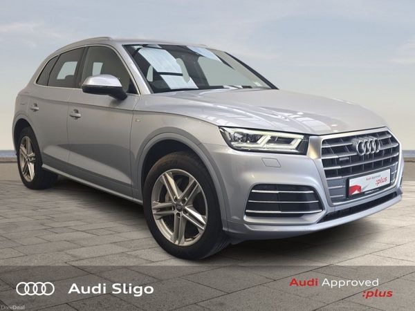 Audi Q5 SUV, Petrol Plug-in Hybrid, 2021, Silver