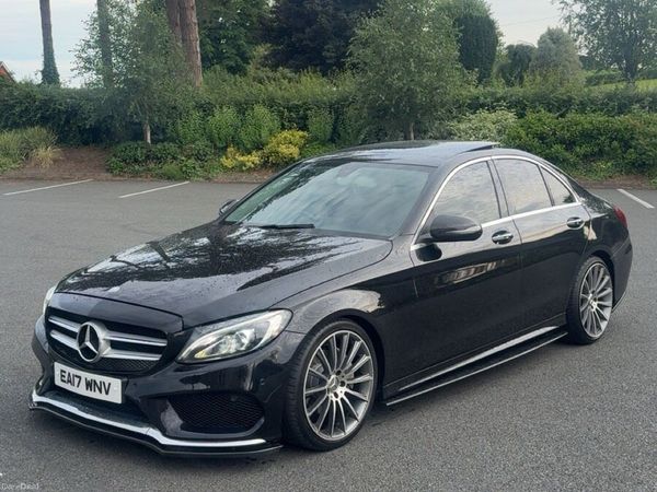Mercedes-Benz C-Class Saloon, Diesel, 2017, Black