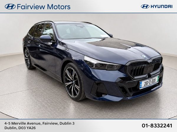 BMW i5 Estate, Electric, 2026, Blue