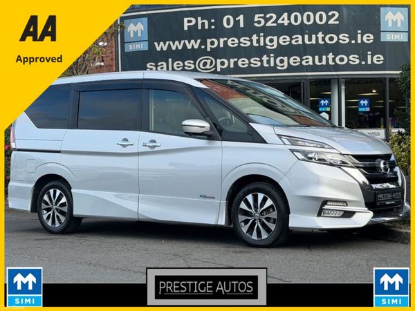 Nissan Serena MPV, Petrol Hybrid, 2018, Silver