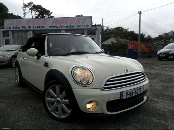 Mini Cooper Convertible, Petrol, 2011, White