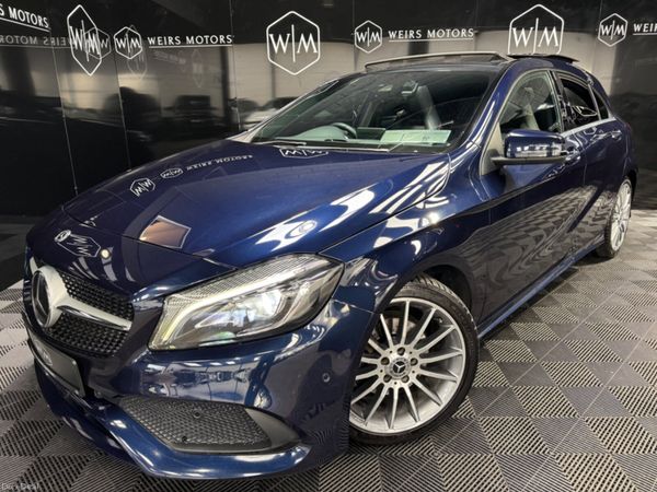 Mercedes-Benz A-Class Hatchback, Petrol, 2018, Blue