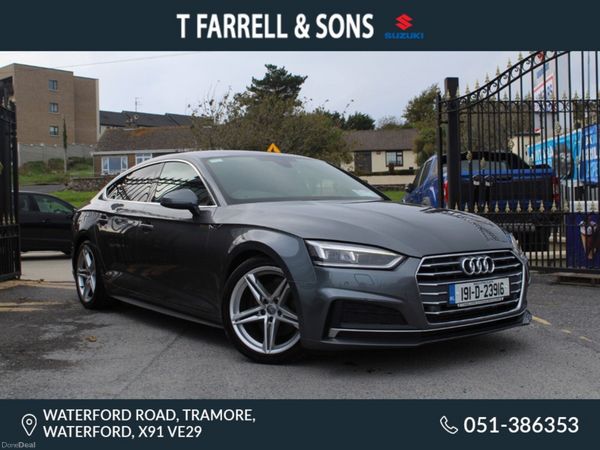 Audi A5 Hatchback, Petrol, 2019, Grey