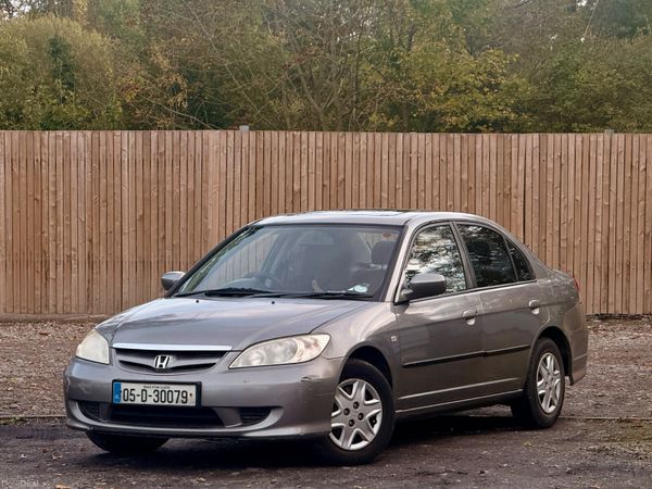 Honda Civic Saloon, Petrol, 2005, Grey