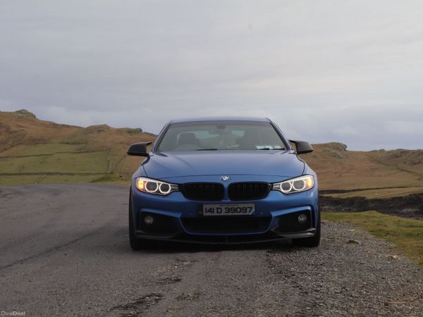 BMW 4-Series Coupe, Diesel, 2014, Blue