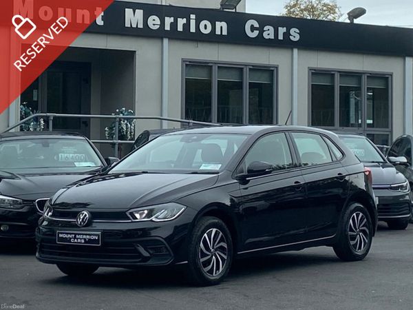 Volkswagen Polo Hatchback, Petrol, 2023, Black
