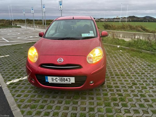 Nissan Micra Hatchback, Petrol, 2011, Red