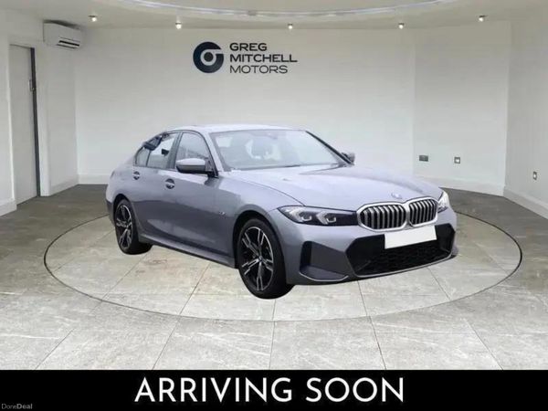BMW 3-Series Saloon, Petrol Hybrid, 2023, Grey