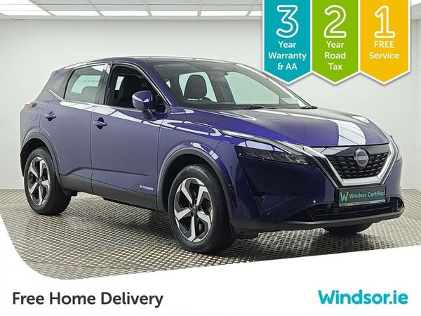 Nissan Qashqai MPV, Petrol Hybrid, 2024, Blue