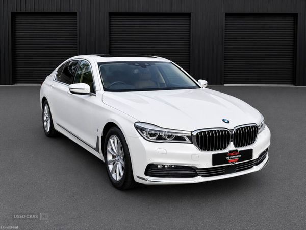 BMW 7-Series , Petrol Hybrid, 2017, White