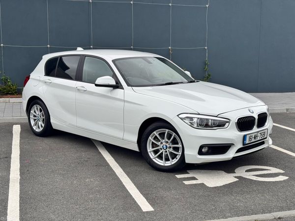 BMW 1-Series Hatchback, Petrol, 2016, White