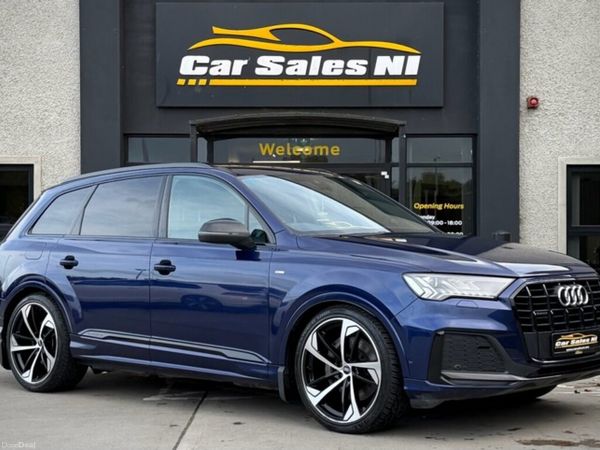 Audi Q7 SUV, Diesel Hybrid, 2022, Blue