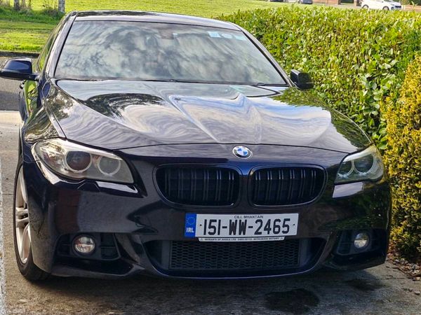 BMW 5-Series Saloon, Diesel, 2015, Black