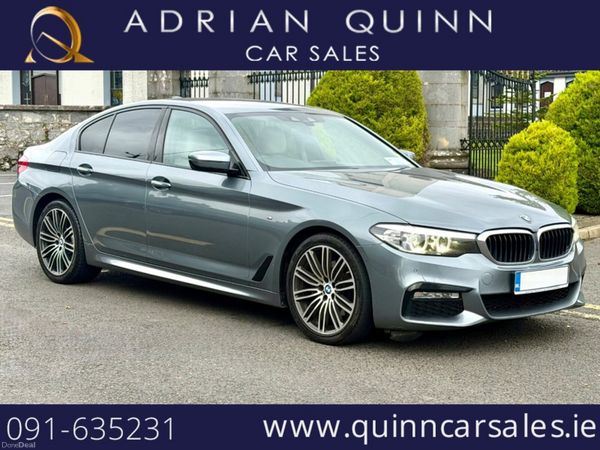 BMW 5-Series Saloon, Diesel, 2017, Grey