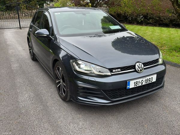 Volkswagen Golf Estate, Diesel, 2018, Blue