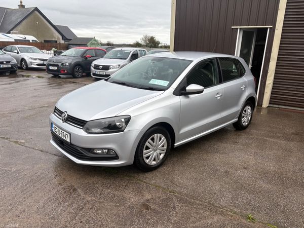 Volkswagen Polo Hatchback, Petrol, 2015, Silver
