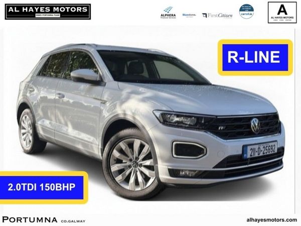 Volkswagen T-Roc SUV, Diesel, 2021, White