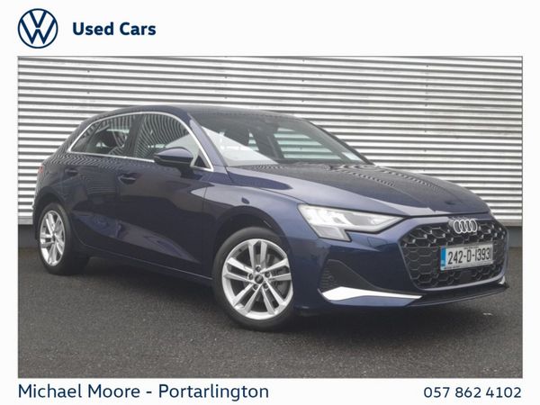 Audi A3 Hatchback, Petrol, 2024, Blue
