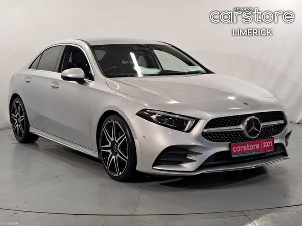 Mercedes-Benz A-Class Saloon, Petrol, 2021, Silver