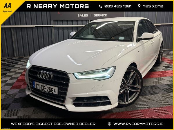 Audi A6 Saloon, Diesel, 2017, White
