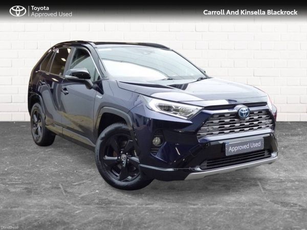 Toyota RAV4 SUV, Petrol Hybrid, 2020, Blue