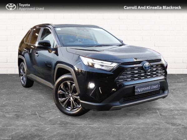 Toyota RAV4 SUV, Petrol Hybrid, 2023, Black