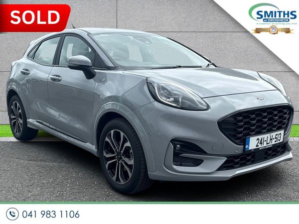 Ford Puma MPV, Petrol Hybrid, 2024, Grey