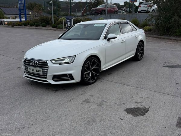 Audi A4 Saloon, Diesel, 2017, White