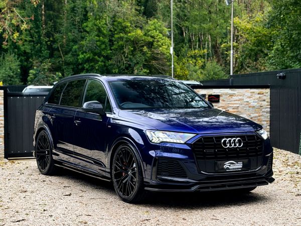 Audi Q7 SUV, Petrol Plug-in Hybrid, 2021, Blue