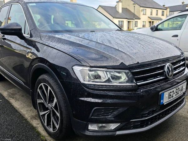 Volkswagen Tiguan SUV, Diesel, 2016, Black